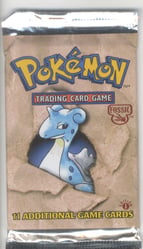 Lot 6: Pokémon TCG - Fossil 1st Edition Sealed Heavy Booster Pack