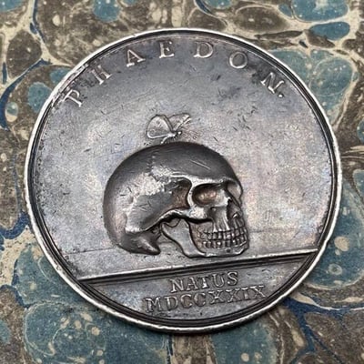 18th Century medal - Moses Mendelsohn’s Phaedon