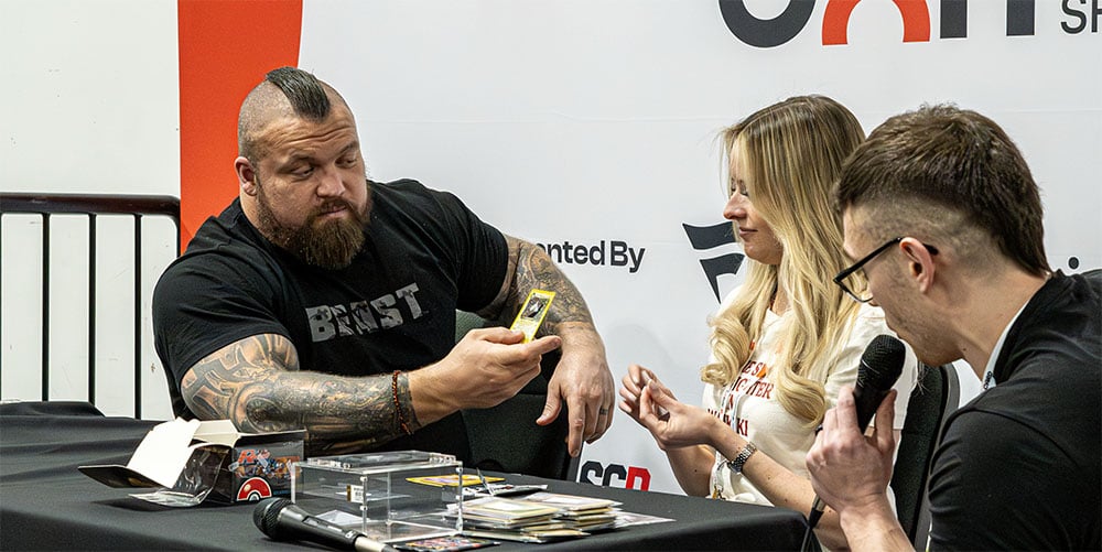 Eddie Hall pulls a Dark Magneton #11 Pokémon Team Rocket Unlimited Box Break