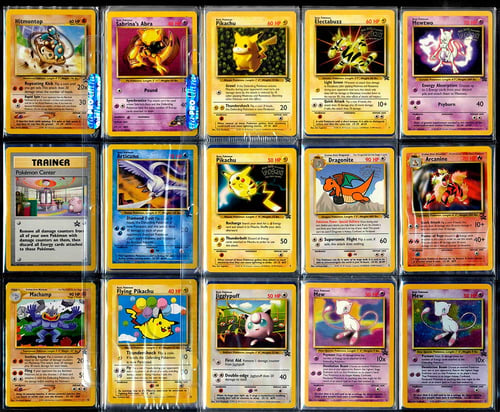 Lot 80: Pokémon WOTC Black Star Promo Complete Set